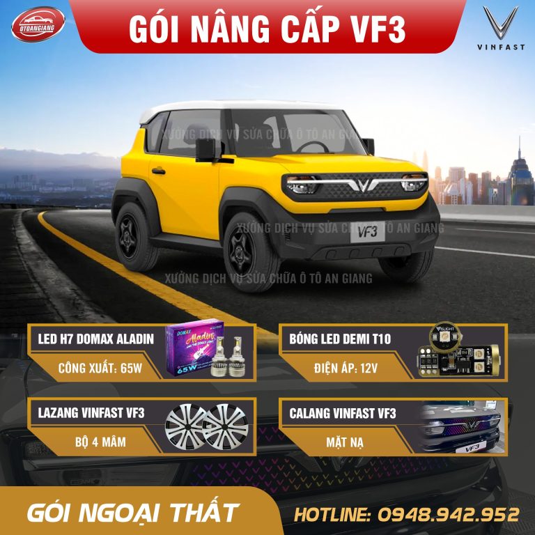 Vinfast VF3 An Giang, nâng tầm xế yêu, bứt phá mọi giới hạn tại Garage Ô Tô An Giang