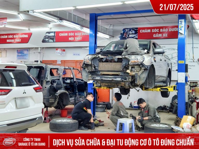 Đại Tu Ô Tô An Giang: Chăm Sóc “Sức Khỏe” Xế Yêu Cùng Garage Chuyên Nghiệp
