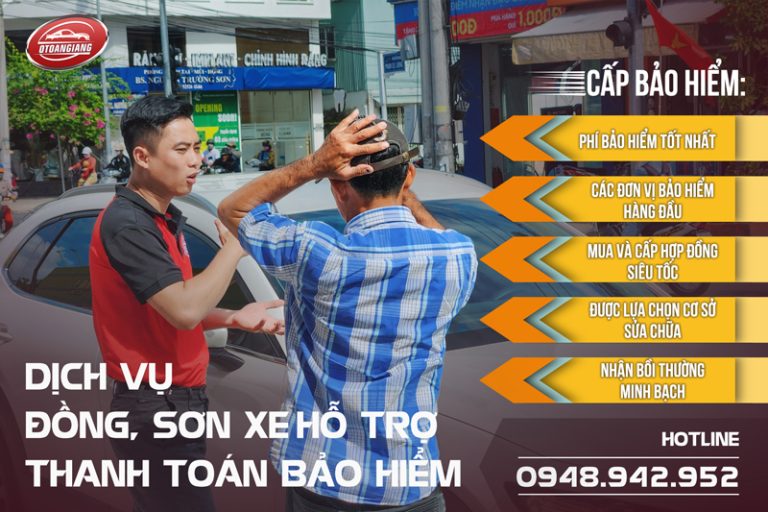 Sơn Xe Bảo Hiểm Tại Long Xuyên, An Giang: Khôi Phục Vẻ Đẹp Xế Yêu, Hỗ Trợ Tận Tình Từ A-Z