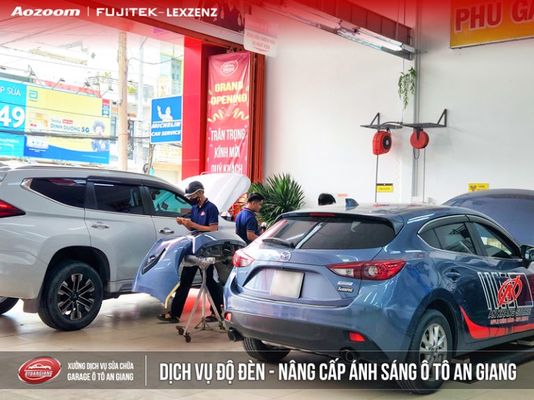Nâng Tầm Ánh Sáng – Dịch Vụ Độ Đèn Ô Tô An Giang Chuyên Nghiệp Từ Garage Ô Tô An Giang