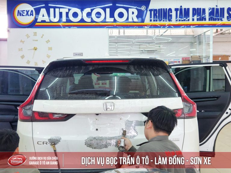Dịch Vụ Đồng Sơn & Bọc Trần Ô Tô Tại Garage Ô Tô An Giang: Sơn Xe Hỗ Trợ Thanh Toán Bảo Hiểm Trọn Gói