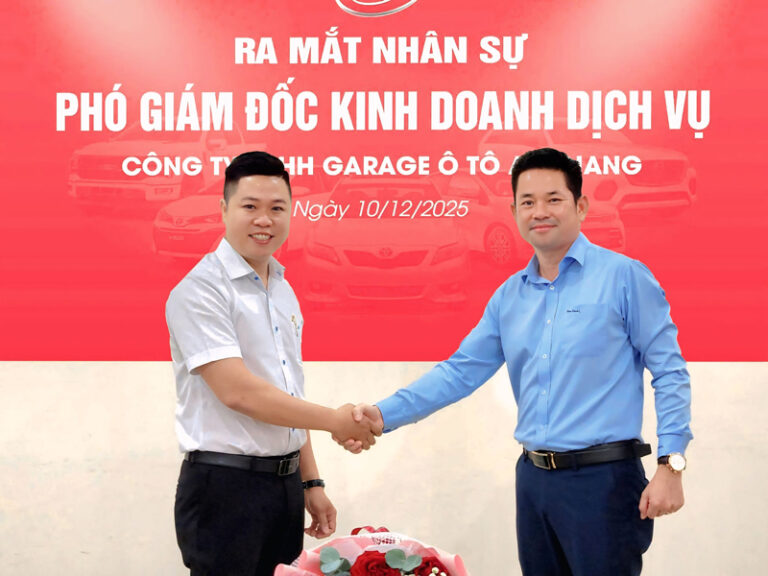 BỔ NHIỆM PHÓ GIÁM ĐỐC KINH DOANH DỊCH VỤ 12/2025