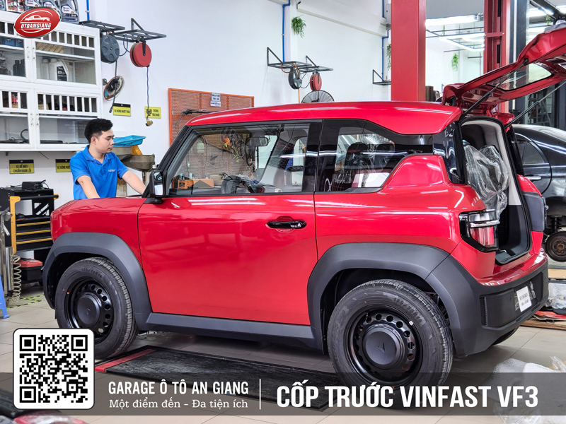 Độ Cốp Trước VinFast VF3 Tại An Giang: Tối Ưu Không Gian – Nâng Tầm Đẳng Cấp Xe Việt - Ô Tô An Giang