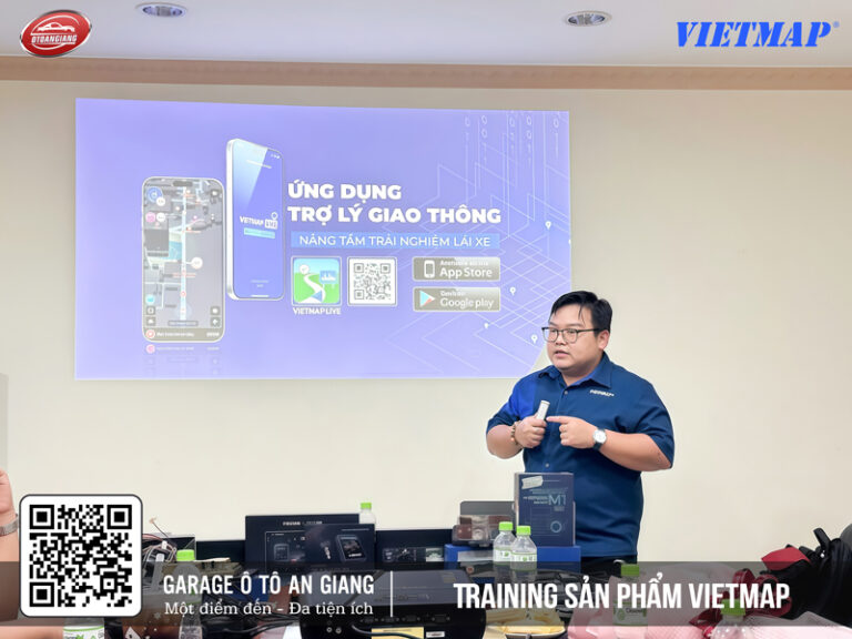 TRAINING SẢN PHẨM VIETMAP TẠI GARAGE Ô TÔ AN GIANG – ĐÓN ĐẦU XU HƯỚNG!
