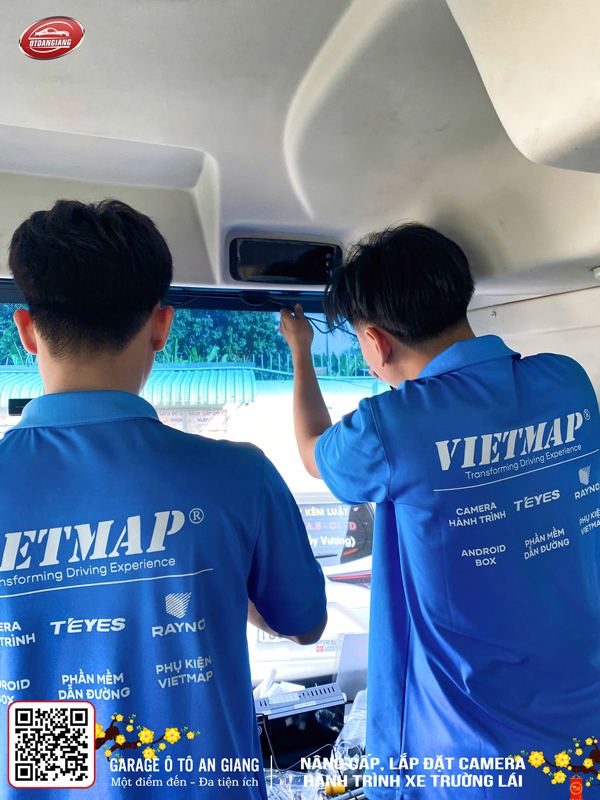 Lắp Camera Hành Trình VIETMAP Tại An Giang Cho Trường Lái | Đồng hành cùng trường lái 2026 - Ô Tô An Giang