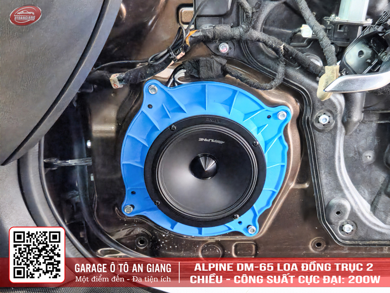 Độ Loa ALPINE Tại An Giang | Đại Lý VIETMAP Ủy Quyền Chính Hãng