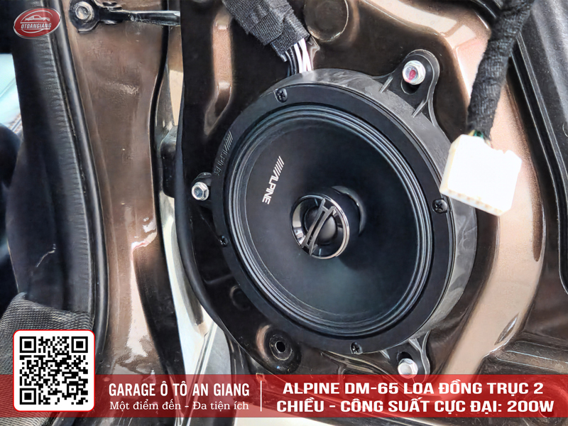 Độ Loa ALPINE Tại An Giang | Đại Lý VIETMAP Ủy Quyền Chính Hãng