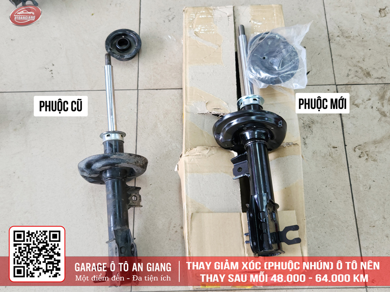 Thay Phuộc Ô Tô Tại Garage Ô Tô An Giang | Phụ Tùng Ô Tô Long Xuyên Uy Tín