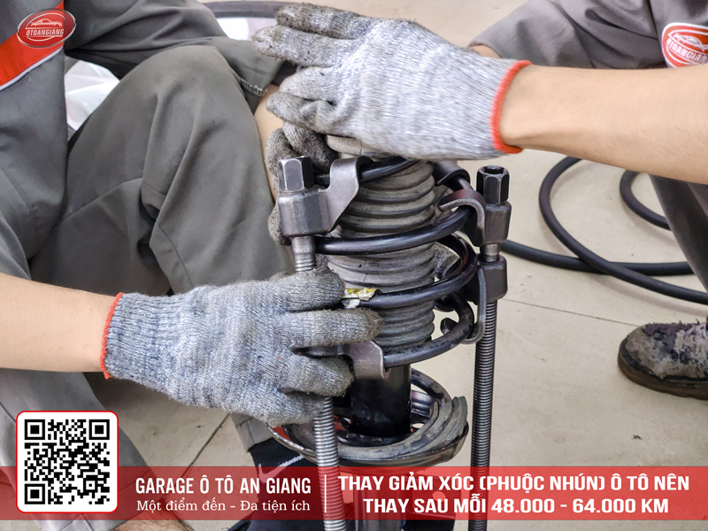 Thay Phuộc Ô Tô Tại Garage Ô Tô An Giang | Phụ Tùng Ô Tô Long Xuyên Uy Tín