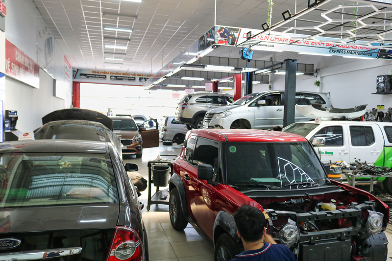 Garage Ô Tô An Giang: Địa Chỉ Sửa Chữa, Sơn Xe & Bảo Dưỡng Uy Tín Hàng Đầu Tại TP. Châu Đốc
