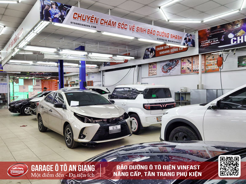 Garage Ô Tô An Giang: Địa Chỉ Sửa Chữa, Sơn Xe & Bảo Dưỡng Uy Tín Hàng Đầu Tại TP. Châu Đốc